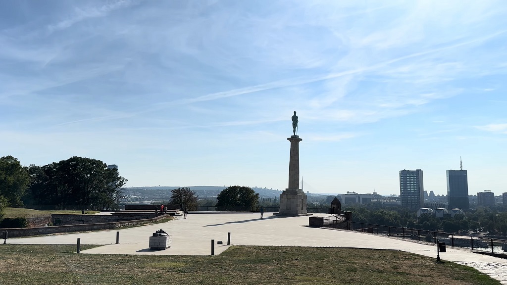 Kalemegdan, obilazak tvrđave ujutru